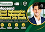 setup moosend email automation email integration moosend drip emails